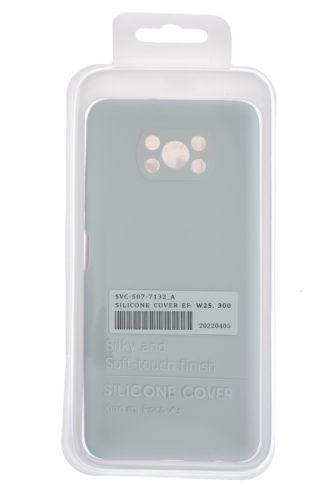 Чехол-накладка для XIAOMI Poco X3 NFC SILICONE CASE OP закрытый белый (9) оптом, в розницу Центр Компаньон фото 4