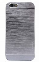 Купить Чехол-накладка для iPhone 6/6S MOTOMO металл/пластик серебро оптом, в розницу в ОРЦ Компаньон