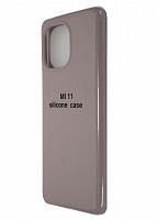 Купить Чехол-накладка для XIAOMI Mi 11 SILICONE CASE закрытый светло-розовый (18) оптом, в розницу в ОРЦ Компаньон