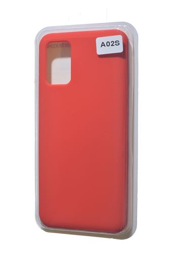 Чехол-накладка для Samsung A025F A02S VEGLAS SILICONE CASE закрытый красный (1) оптом, в розницу Центр Компаньон