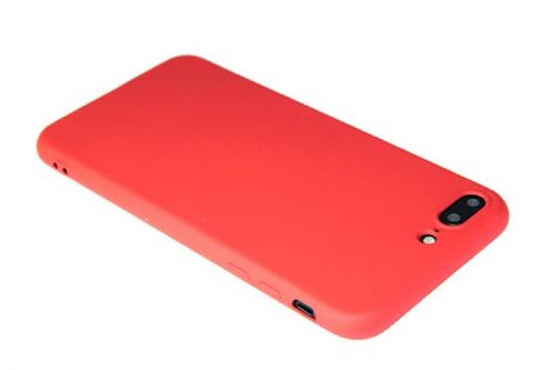 Чехол-накладка для iPhone 7/8 Plus SOFT TOUCH TPU ЛОГО красный - оптовая продажа Чехол-накладка для iPhone 7/8 Plus SOFT TOUCH TPU ЛОГО красный - фото