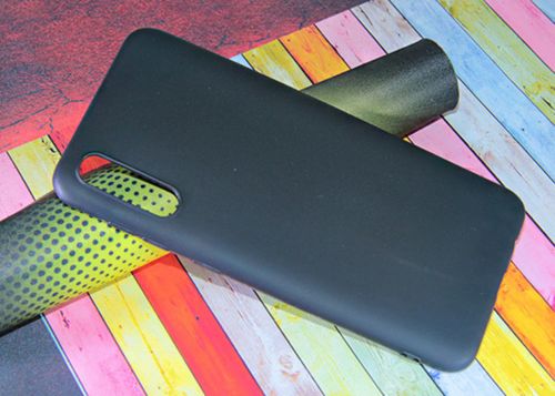 Чехол-накладка для Samsung A505F A50 FASHION TPU матовый черный - оптовая продажа Чехол-накладка для Samsung A505F A50 FASHION TPU матовый черный - фото