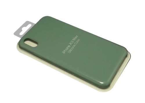 Чехол-накладка для iPhone XS Max SILICONE CASE хвойно-зеленый (58) - оптовая продажа фото 2 Чехол-накладка для iPhone XS Max SILICONE CASE хвойно-зеленый (58) - фото фото 2
