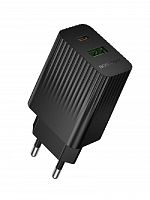 СЗУ Type-C BOROFONE BAS76A Source 1USB 3A PD30W QC3.0 черный - фото