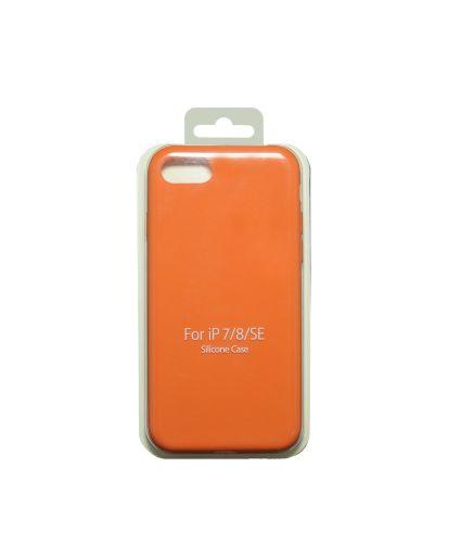 Чехол-накладка для iPhone 7/8/SE VEGLAS SILICONE CASE NL закрытый оранжевый (13) оптом, в розницу Центр Компаньон фото 2