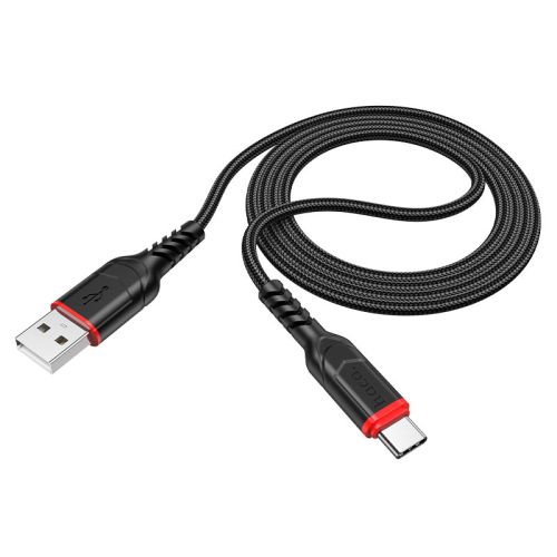 Кабель USB-Micro USB HOCO X59 Victory 2.4A 2.0м черный оптом, в розницу Центр Компаньон фото 3