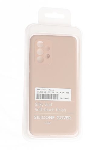 Чехол-накладка для Samsung A525F A52 SILICONE CASE NL OP закрытый светло-розовый (18) - оптовая продажа фото 4 Чехол-накладка для Samsung A525F A52 SILICONE CASE NL OP закрытый светло-розовый (18) - фото фото 4
