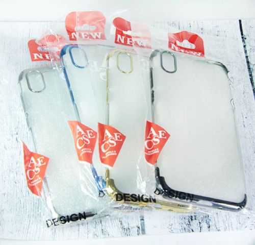 Чехол-накладка для Samsung A105F A10 ELECTROPLATED TPU DOKA синий - оптовая продажа фото 3 Чехол-накладка для Samsung A105F A10 ELECTROPLATED TPU DOKA синий - фото фото 3