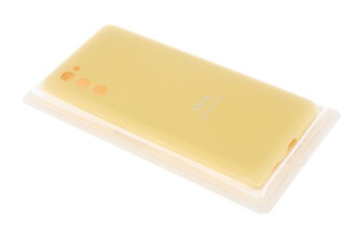 Чехол-накладка для Samsung G780F S20 FE VEGLAS SILICONE CASE закрытый желтый (20) - оптовая продажа фото 2 Чехол-накладка для Samsung G780F S20 FE VEGLAS SILICONE CASE закрытый желтый (20) - фото фото 2
