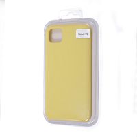Чехол-накладка для HUAWEI Honor 9S/Y5P SILICONE CASE NL желтый (20) - фото