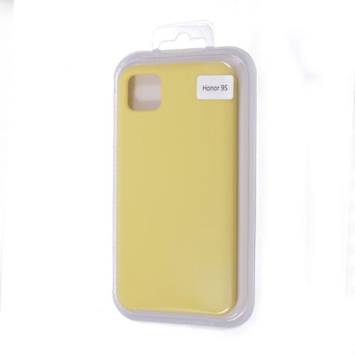Чехол-накладка для HUAWEI Honor 9S/Y5P SILICONE CASE NL желтый (20) - фото