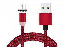 Купить Кабель USB-Micro USB X-Cable Магнитный 1м красный  оптом, в розницу в ОРЦ Компаньон