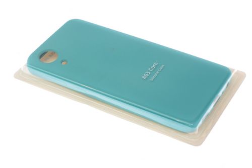 Чехол-накладка для Samsung A032F A03 Core SILICONE CASE закрытый бирюзовый (2) - оптовая продажа фото 2 Чехол-накладка для Samsung A032F A03 Core SILICONE CASE закрытый бирюзовый (2) - фото фото 2