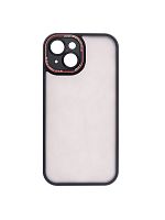 Чехол-накладка для iPhone 15 VEGLAS Crystal Shield черный - фото