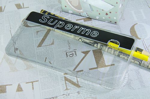 Чехол-накладка для Samsung G975F S10 Plus SUPERME TPU черный - фото