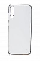 Чехол-накладка для Samsung A705 A70 ELECTROPLATED TPU DOKA серебро - фото