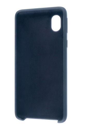 Чехол-накладка для Samsung A013F A01 Core SILICONE CASE OP темно-синий (8) оптом, в розницу Центр Компаньон фото 3