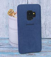 Купить Чехол-накладка для Samsung G960F S9 ALCANTARA CASE темно-синий оптом, в розницу в ОРЦ Компаньон