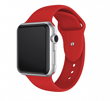 Купить Ремешок для Apple Watch Sport 42/44mm Короткий красный (14) оптом, в розницу в ОРЦ Компаньон