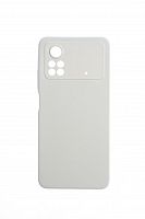 Чехол-накладка для XIAOMI Poco X4 Pro SILICONE CASE NL OP закрытый белый (9) - фото