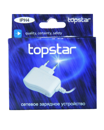 СЗУ iPHONE 4/4S ТОПСТАР - оптовая продажа фото 2 СЗУ iPHONE 4/4S ТОПСТАР - фото фото 2