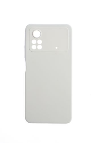 Чехол-накладка для XIAOMI Poco X4 Pro SILICONE CASE NL OP закрытый белый (9) - оптовая продажа Чехол-накладка для XIAOMI Poco X4 Pro SILICONE CASE NL OP закрытый белый (9) - фото
