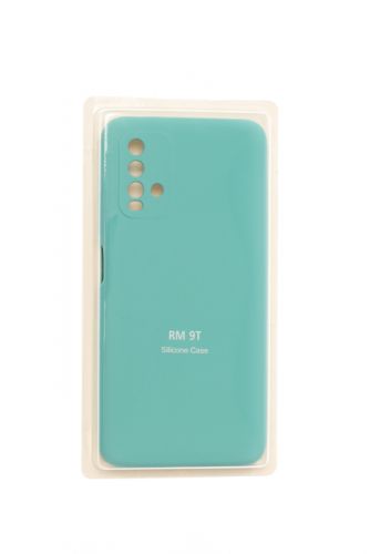 Чехол-накладка для XIAOMI Redmi 9T VEGLAS SILICONE CASE закрытый бирюзовый (2) оптом, в розницу Центр Компаньон