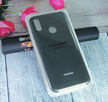 Чехол-накладка для HUAWEI Honor 8C SILICONE CASE черный (3)																														 - фото