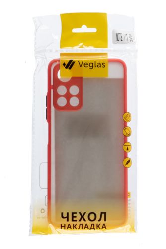 Чехол-накладка для XIAOMI Redmi Note 11 VEGLAS Fog красный - оптовая продажа фото 3 Чехол-накладка для XIAOMI Redmi Note 11 VEGLAS Fog красный - фото фото 3