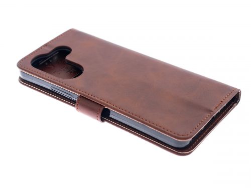Чехол-книжка для Tecno Camon 20/20 Pro VEGLAS BUSINESS PLUS коричневый - фото фото 2