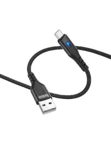 Кабель USB-Micro USB HOCO DU08 Plus 2м черный - оптовая продажа Кабель USB-Micro USB HOCO DU08 Plus 2м черный - фото
