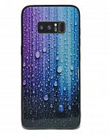 Купить Чехол-накладка для Samsung N950 Note 8 LOVELY GLASS TPU капли коробка оптом, в розницу в ОРЦ Компаньон
