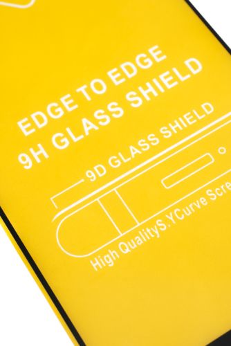 Защитное стекло для XIAOMI Poco X4 Pro FULL GLUE VEGLAS YELLOW картон черный оптом, в розницу Центр Компаньон фото 2