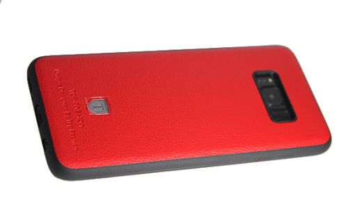 Чехол-накладка для Samsung G950 S8 TOP FASHION Litchi TPU красный блистер оптом, в розницу Центр Компаньон фото 3