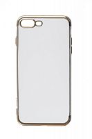 Купить Чехол-накладка для iPhone 7/8 Plus ELECTROPLATED TPU DOKA золото оптом, в розницу в ОРЦ Компаньон