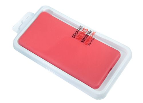Чехол-накладка для Samsung G970 S10 E SOFT TOUCH TPU ЛОГО красный оптом, в розницу Центр Компаньон фото 3