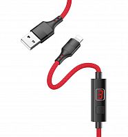 Купить Кабель USB-Micro USB HOCO S13 Central control timing красный оптом, в розницу в ОРЦ Компаньон