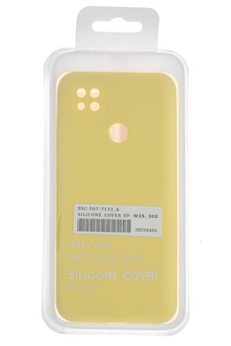 Чехол-накладка для XIAOMI Redmi 9C SILICONE CASE OP закрытый желтый (20) оптом, в розницу Центр Компаньон фото 4
