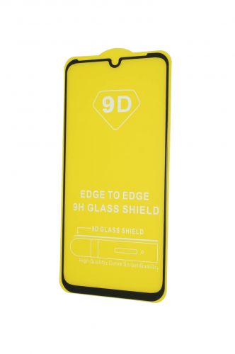 Защитное стекло для MOTOROLA G8 Plus FULL GLUE (желтая основа) пакет черный - фото