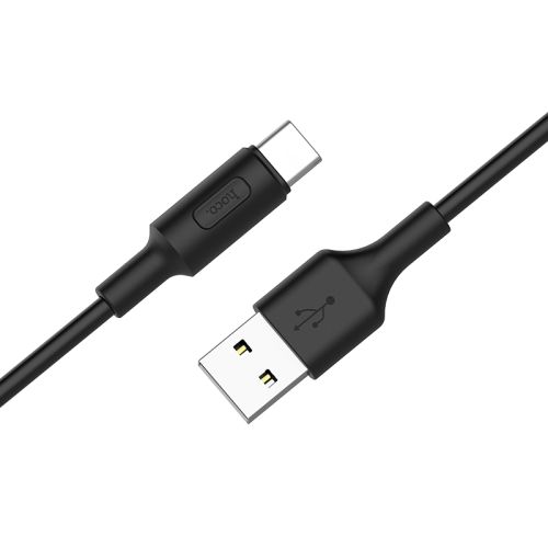 Кабель USB Type-C HOCO X25 Soarer 2.0A 1м черный оптом, в розницу Центр Компаньон фото 3