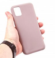 Купить Чехол-накладка для Samsung N770 Note 10 Lite SILICONE CASE закрытый светло-розовый (18) оптом, в розницу в ОРЦ Компаньон