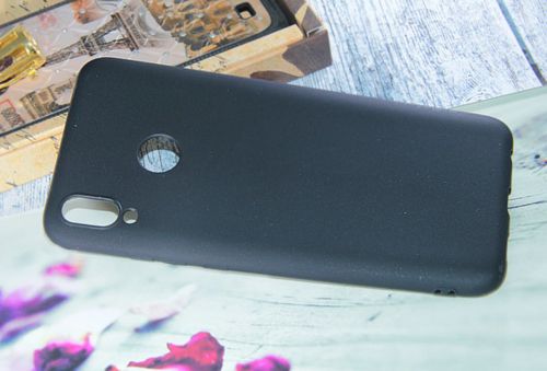 Чехол-накладка для HUAWEI Honor 8C FASHION TPU матовый черный - оптовая продажа Чехол-накладка для HUAWEI Honor 8C FASHION TPU матовый черный - фото