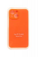 Купить Чехол-накладка для iPhone 13 Mini VEGLAS SILICONE CASE NL Защита камеры коралловый (27) оптом, в розницу в ОРЦ Компаньон