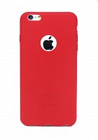 Купить Чехол-накладка для iPhone 6/6S Plus  NEW СИЛИКОН 100% красный оптом, в розницу в ОРЦ Компаньон