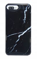 Купить Чехол-накладка для iPhone 7/8 Plus OY МРАМОР TPU 005 черный оптом, в розницу в ОРЦ Компаньон