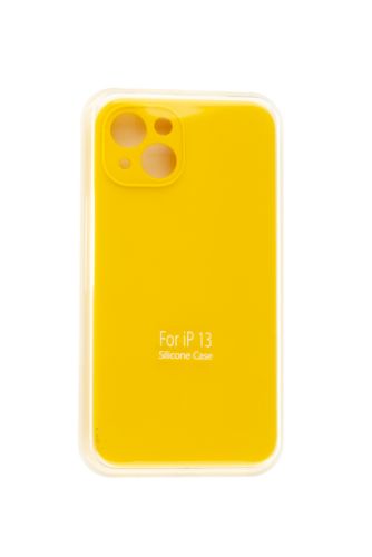Чехол-накладка для iPhone 13 VEGLAS SILICONE CASE NL Защита камеры желтый (4) оптом, в розницу Центр Компаньон