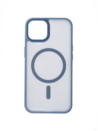 Чехол-накладка для iPhone 14 VEGLAS Fog Magnetic синий - оптовая продажа фото 2 Чехол-накладка для iPhone 14 VEGLAS Fog Magnetic синий - фото фото 2
