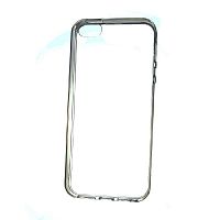 Чехол-накладка для iPhone 5G/5S FASHION TPU пакет прозрачный - фото