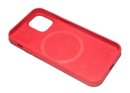 Чехол-накладка для iPhone 12 Mini SILICONE TPU NL поддержка MagSafe красный коробка оптом, в розницу Центр Компаньон фото 3