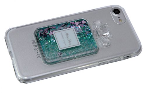 Чехол-накладка для iPhone 7/8/SE YOUNIC Духи Miss Dior PC+TPU зеленый - фото фото 3